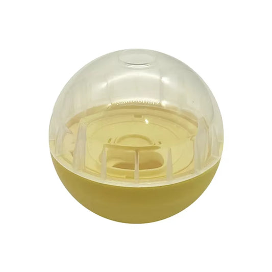Treat Ball Dog Treat Dispenser Toy Ball Interactive Dog Toy - 4" Dog Food Toy Stimulation, Slow Feeder