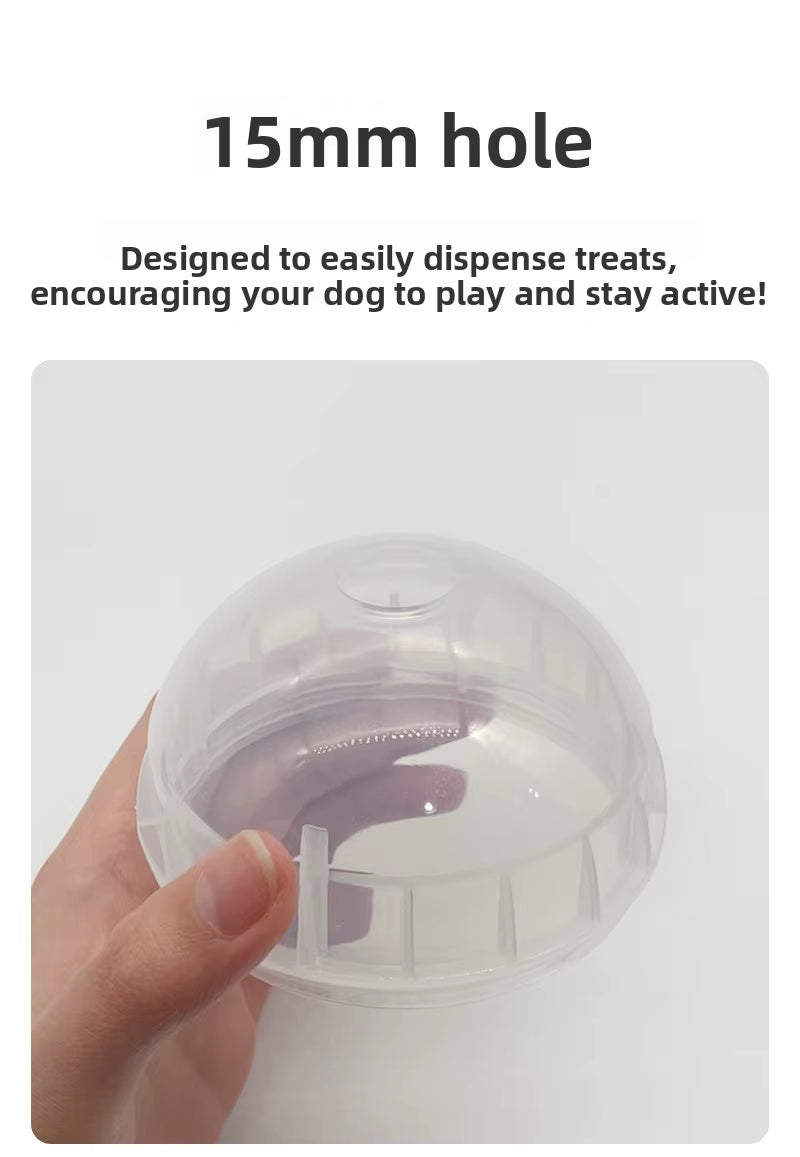 Treat Ball Dog Treat Dispenser Toy Ball Interactive Dog Toy - 4" Dog Food Toy Stimulation, Slow Feeder
