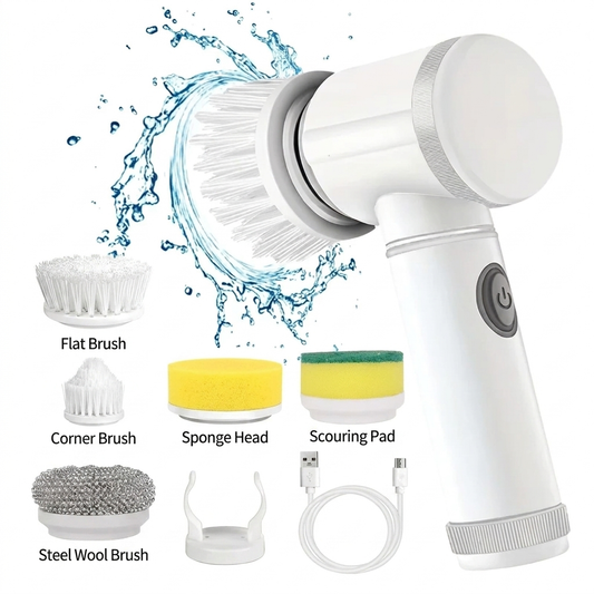SpinForce™- 5-in-1 Power Scrubber 2.0